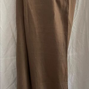 New w/tags dark tan J. Jill I Love Linen pants